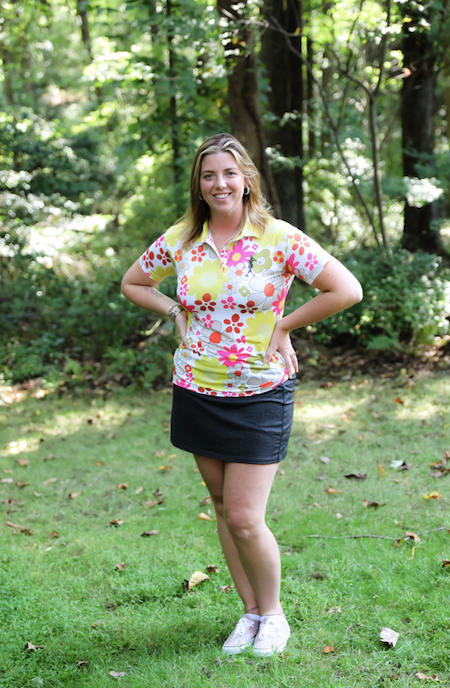 the Goldie Women's Golf Polo