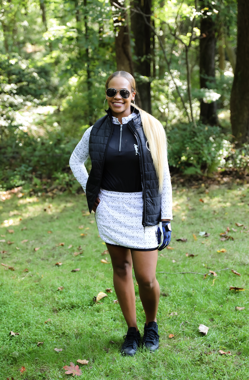 the Shankful Women's Golf Quarter Zip