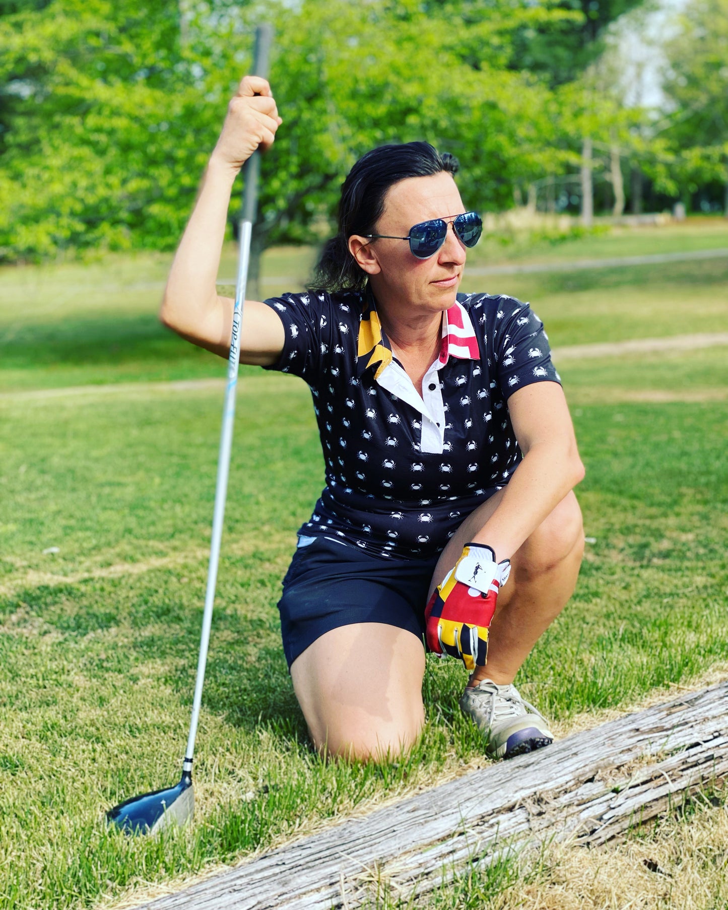 the Marylander Women's Golf Polo